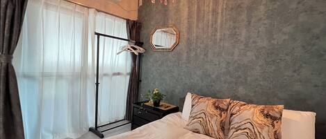 2 soverom, strykejern/-brett, wi-fi (inkludert) og sengetøy