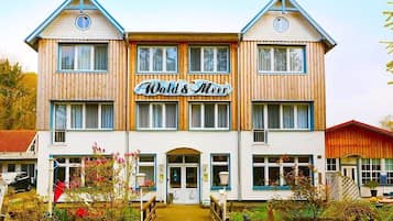Fassade der Unterkunft