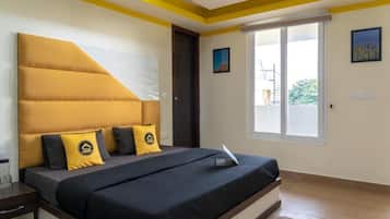 Phòng đôi Deluxe | Phòng cách âm, truy cập Internet không dây miễn phí, bộ trải giường