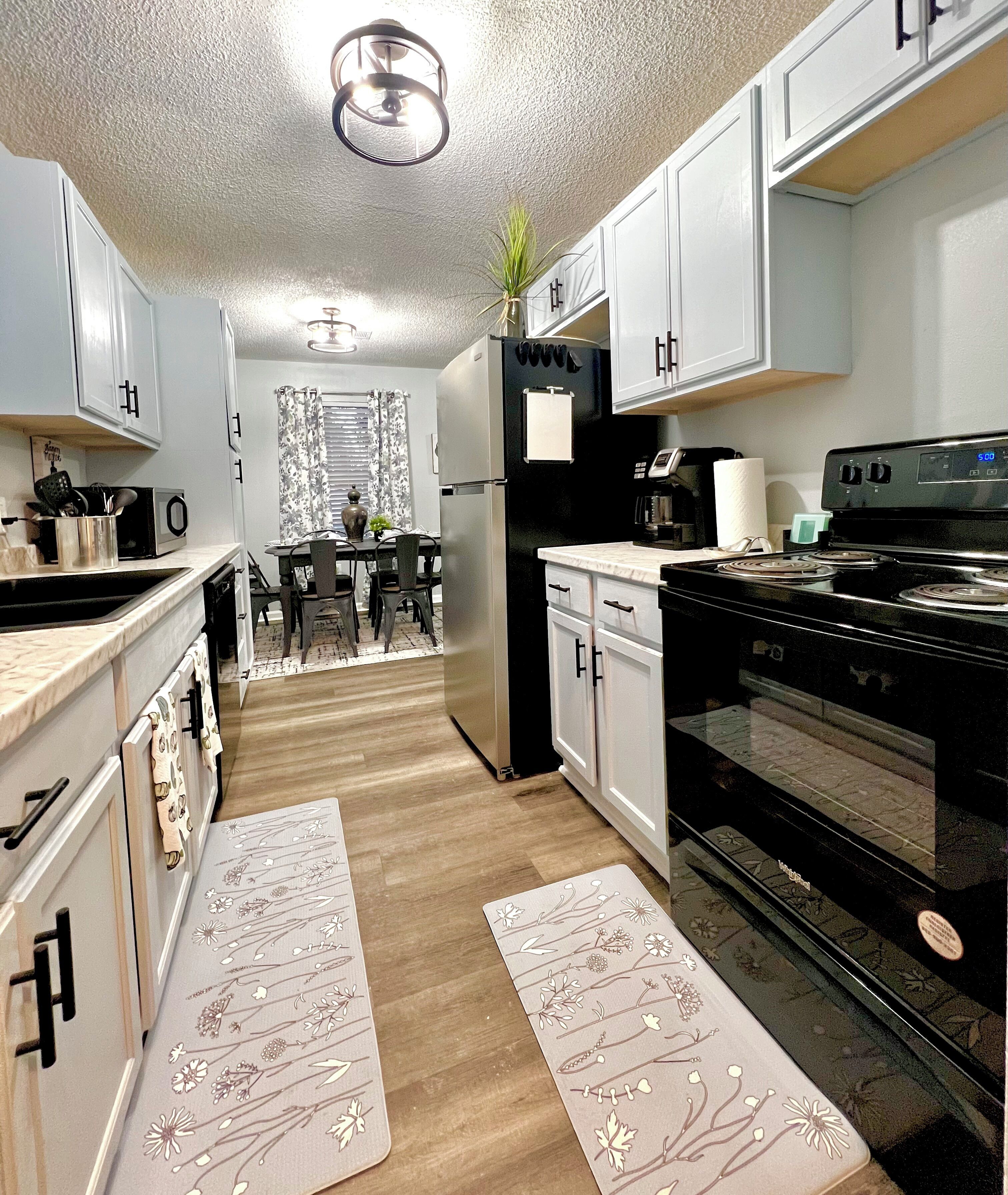 微波炉、烤箱、炉灶、洗碗机