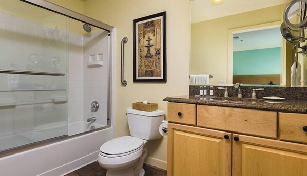 Bathroom amenities - Tropicana Condos (Las Vegas)