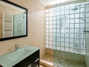 Shower, hair dryer