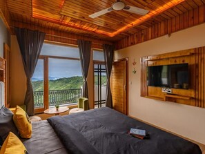 Vue sur les montagnes