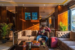 Sitzecke in der Lobby