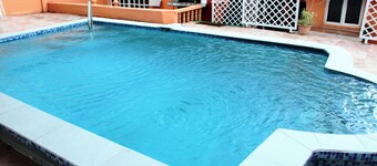 Traditional Caribbean home with pool in Port of Spain