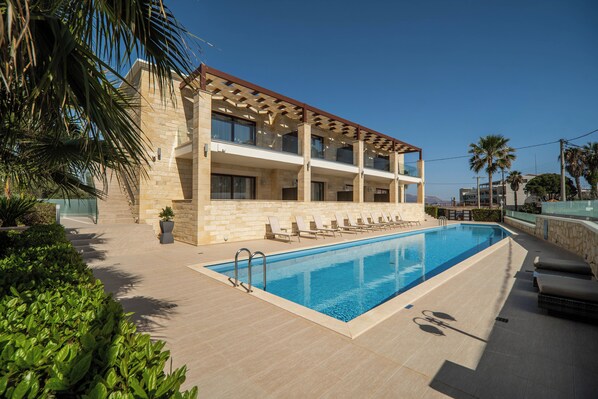 Façade de l’hébergement