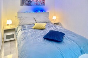 1 Schlafzimmer, Bügeleisen/Bügelbrett, kostenloses WLAN, Bettwäsche