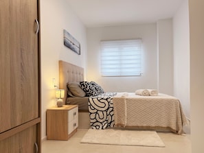 1 bedroom, iron/ironing board, free WiFi, bed sheets