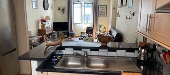 Cosy apartment in the center of Granville, 200 meters from the beach Plat Gousset/piscine