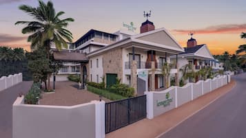 Fachada da propriedade