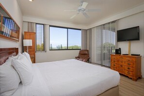 2 bedrooms, in-room safe, iron/ironing board, WiFi