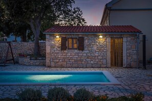 Pool - Three bedroom house with swimming pool (Bogatic)