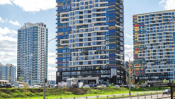 Front of property - Studio Apartment (Minsk)