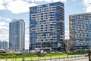 Voorkant van accommodatie