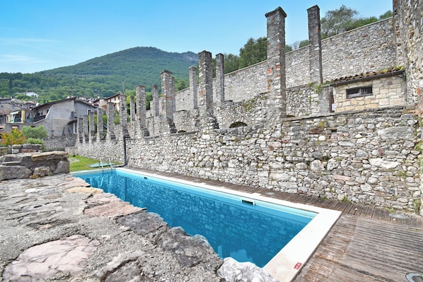 Seasonal outdoor pool