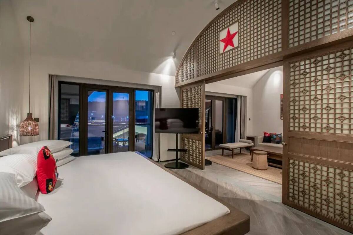 Deluxe-Einzelzimmer, Balkon, Seeblick