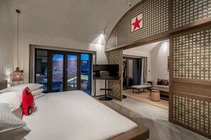 Deluxe-Einzelzimmer, Balkon, Seeblick | Daunenbettdecken, Zimmersafe, kostenlose Babybetten, kostenloses WLAN