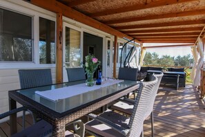 Opções para refeição ao ar livre