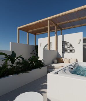 Jetted bathtub