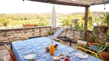 Opções para refeição ao ar livre