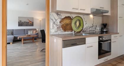 Ferienwohnung 'Reiser' mit privater Terrasse, privatem Garten und Wi-Fi