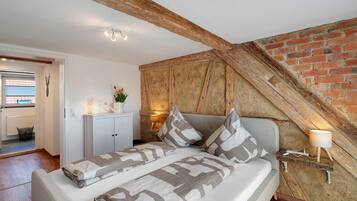 1 soverom, strykejern/-brett, wi-fi (inkludert) og sengetøy