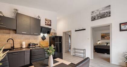 Ferienhaus 'Zum Stumpfen Turm' mit privater Terrasse, privatem Garten und Wi-Fi
