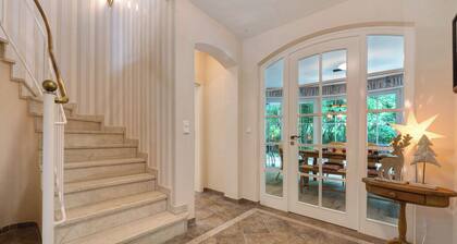 Ferienhaus 'Im Grünen' mit privater Terrasse, privatem Garten und Wi-Fi