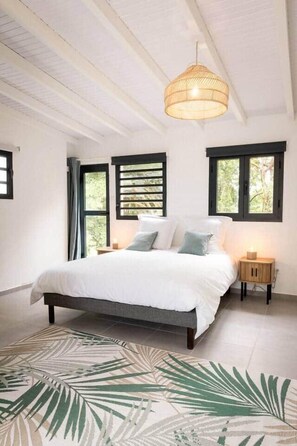 7 bedrooms, iron/ironing board, free WiFi, bed sheets - Turtle Rock, private sea access (Les Anses-d´Arlet)