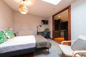 5 slaapkamers, beddengoed