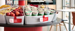 Desayuno para llevar incluido todos los días 
