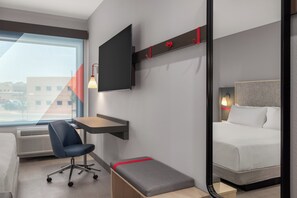 Pillowtop beds, blackout drapes, free WiFi, bed sheets