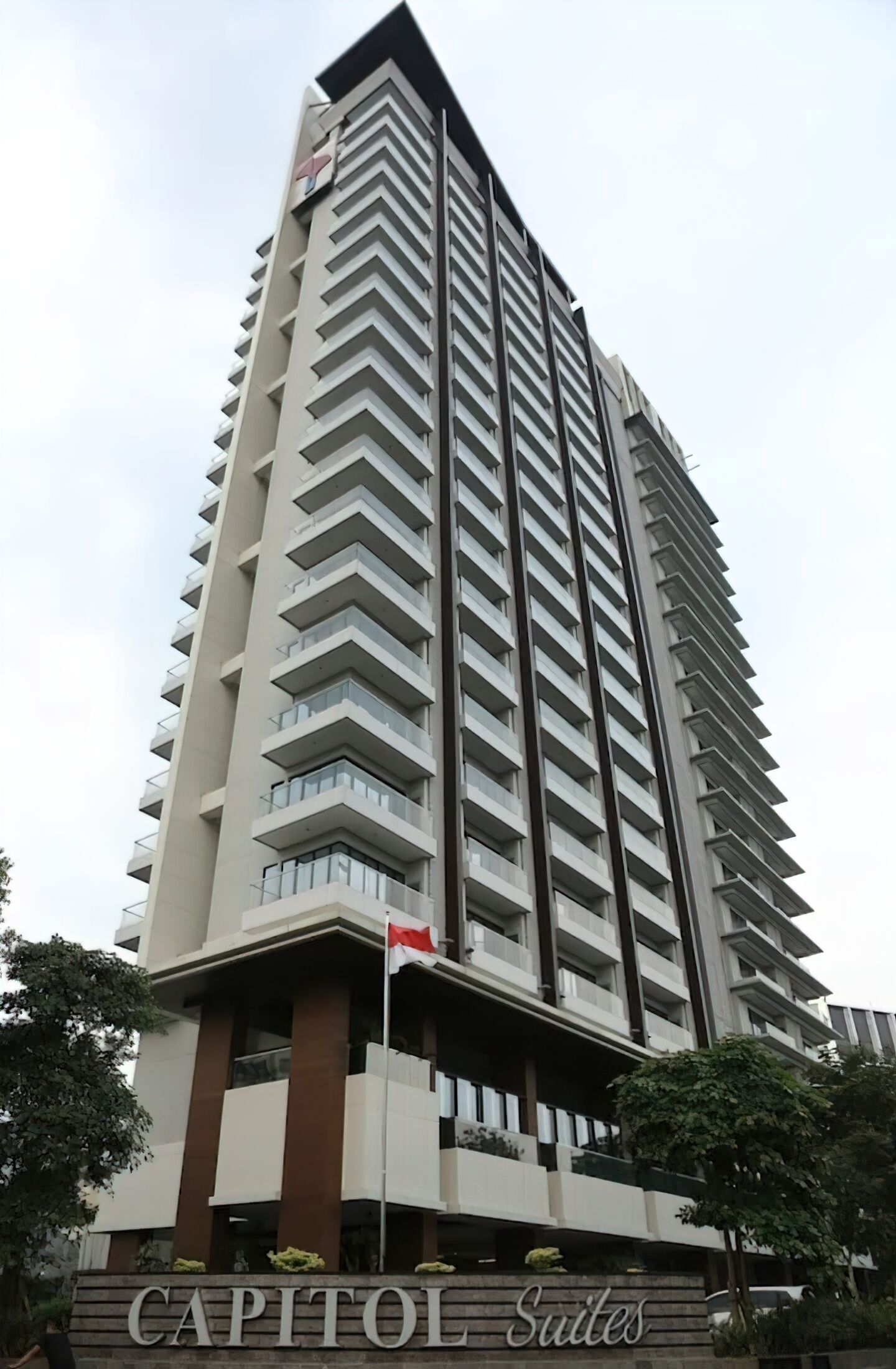 施設の正面