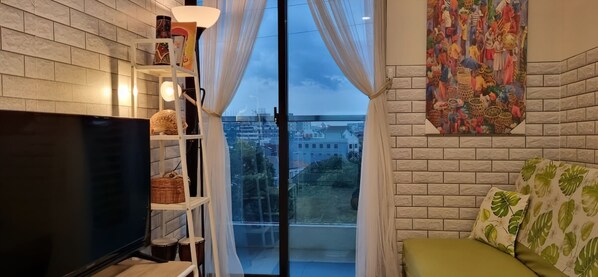 Superior-Apartment, 2 Schlafzimmer, Küche, Stadtblick | Blick auf die Stadt