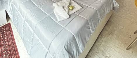 2 sovrum, strykjärn/strykbräda, resesäng och wi-fi