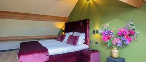 Superior villa, uitzicht op tuin | 4 slaapkamers, lakens van Egyptisch katoen, luxe beddengoed