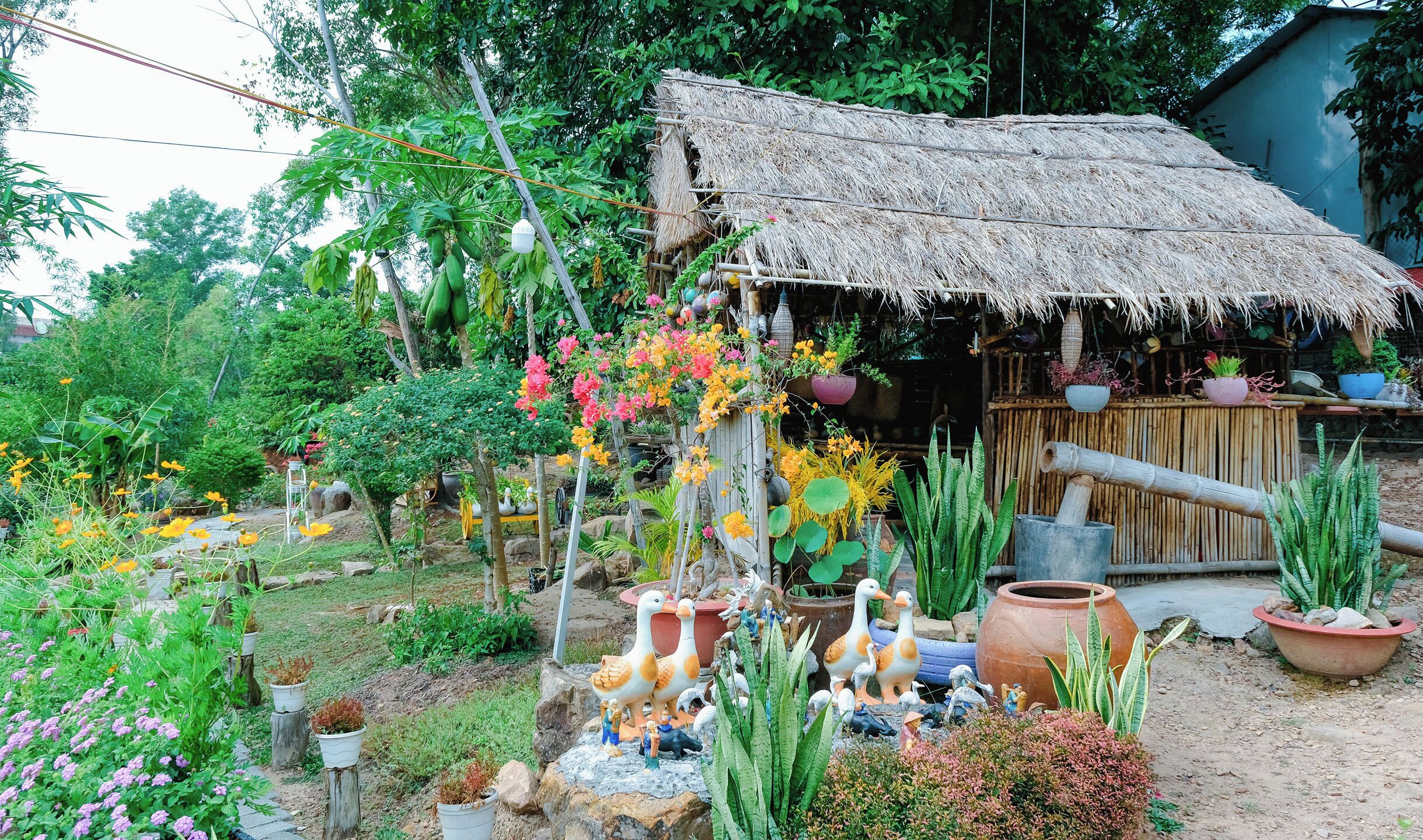 Blick auf den Innenhof
