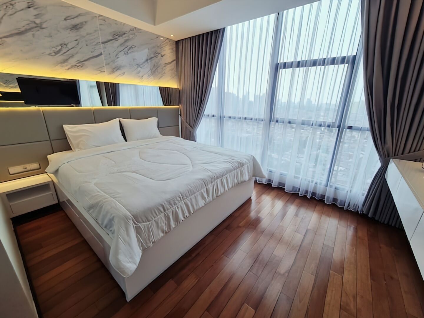 Appartement Supérieur, 3 chambres, cuisine, vue ville