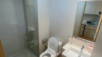 Standard Studio Suite, Balcony, Park View | Bathroom