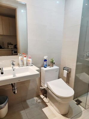Studio Deluxe, balcon, vue ville | Salle de bain
