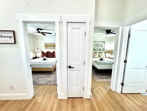 3 bedrooms, iron/ironing board, travel crib, free WiFi