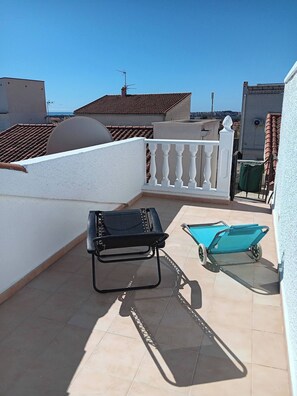 Ferienhaus, 2 Schlafzimmer, barrierefrei, Balkon | Balkon