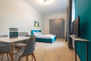 Estudio | 1 habitación, wifi gratis y ropa de cama 