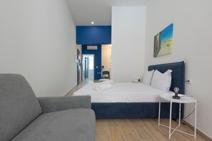 豪華開放式客房 | 免費無線上網、床單