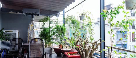 Terraza en la azotea