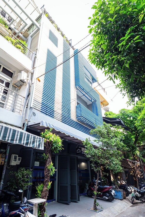 Fassade der Unterkunft