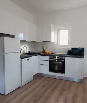 Fridge, microwave, oven, dishwasher - Holiday Home Adriatic Blue Dream (Ražanac)