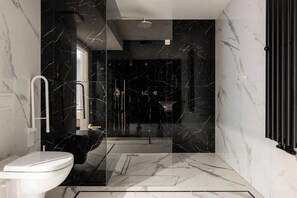 Hair dryer, towels, soap, shampoo - Renesans Residence Zakopane (Zakopane)