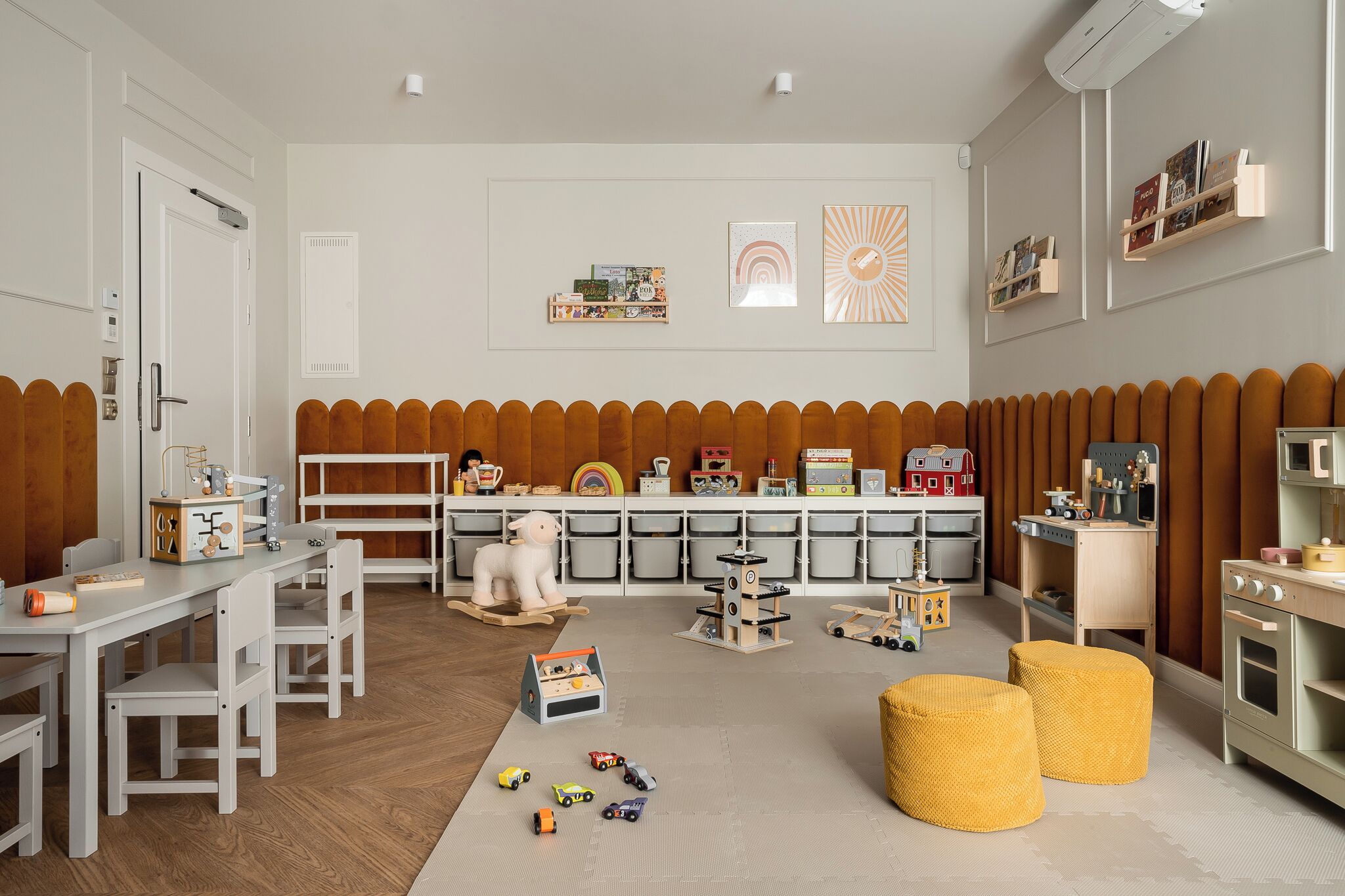 Innendørs lekeområde for barn