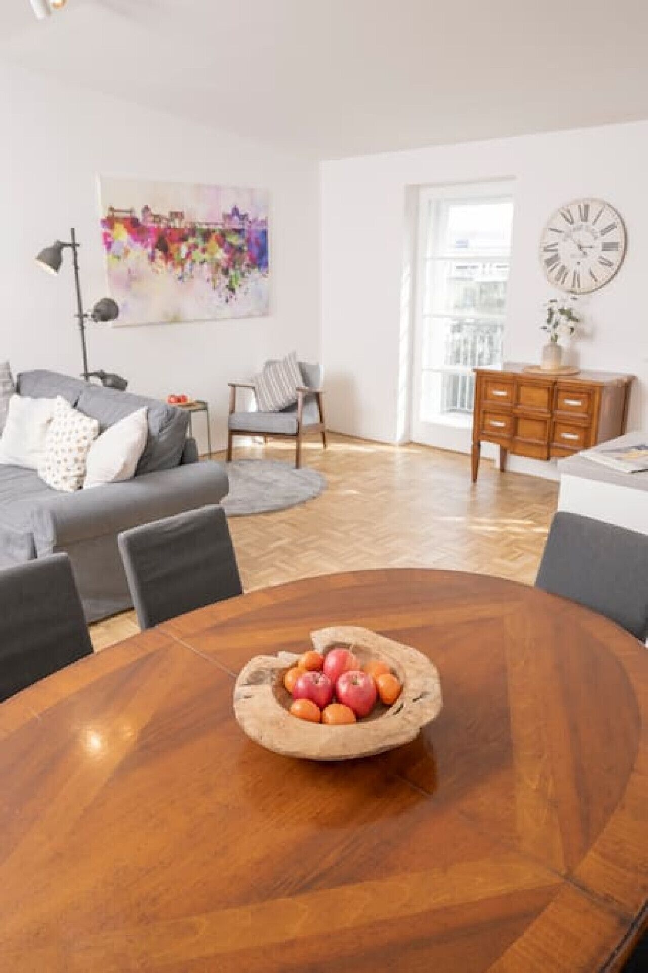 Apartment, 2 Schlafzimmer (206364) | Wohnbereich | 32-Zoll-Flachbildfernseher mit Kabelempfang